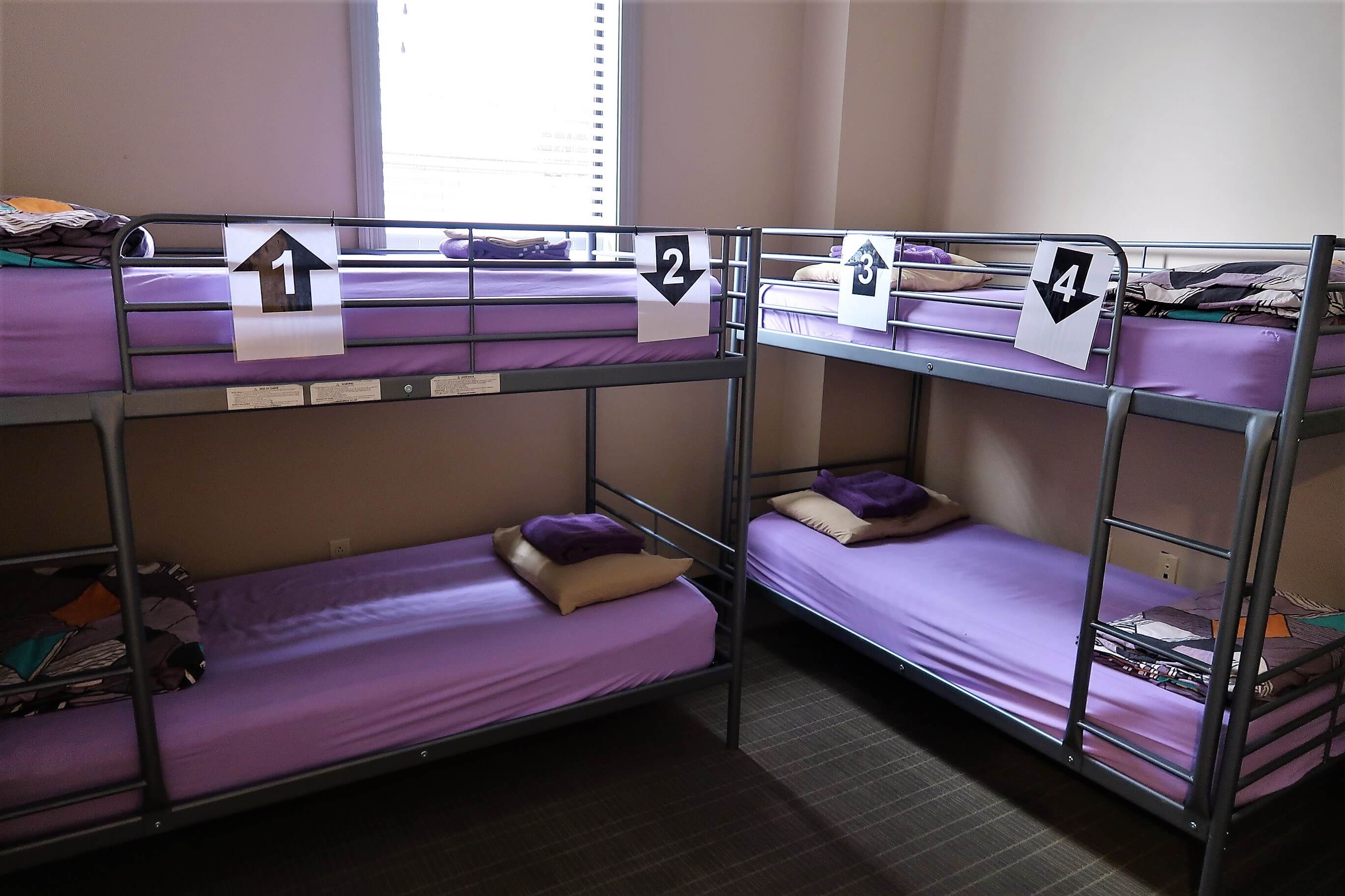 Accessible 4 Bed Mixed Dorm Room