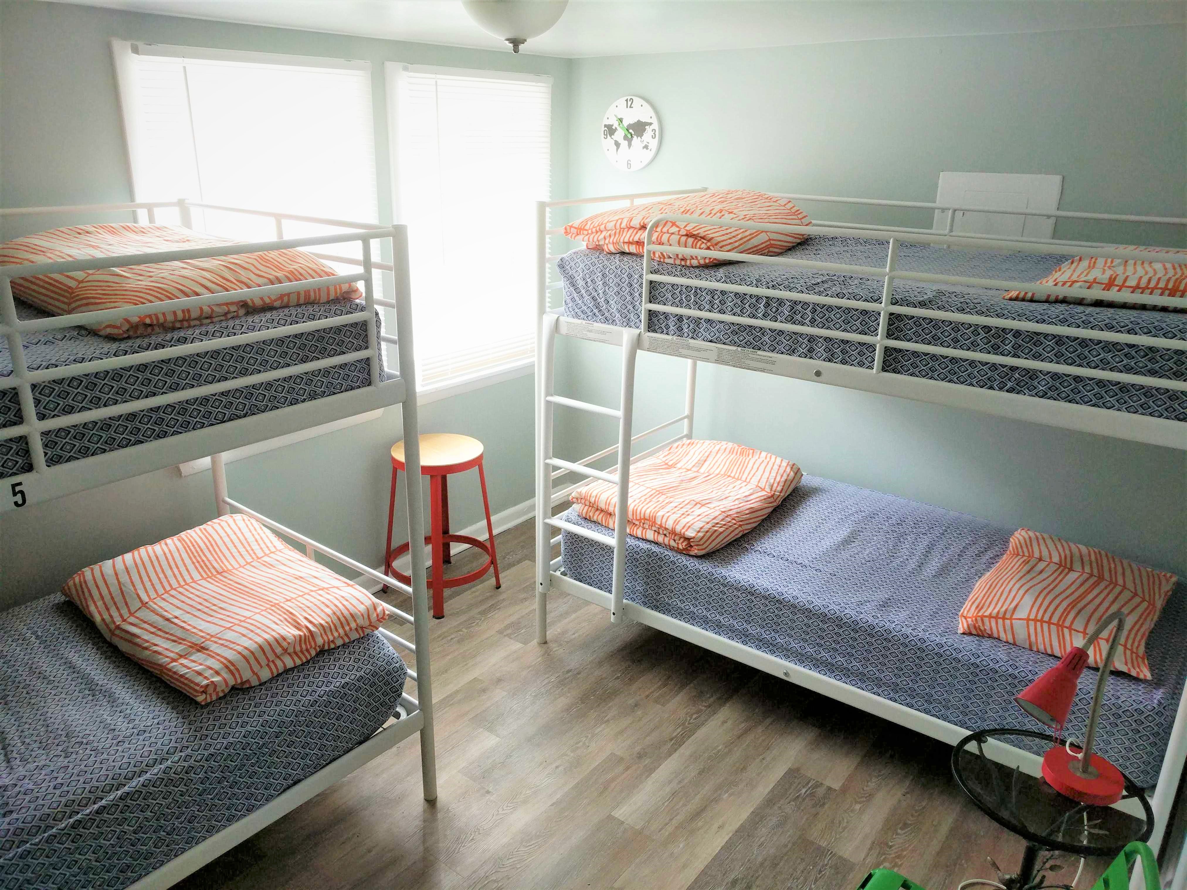 6 bed mixed dorm room in Atlantic City